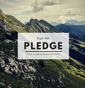 Sign the pledge: I will vote in every election!