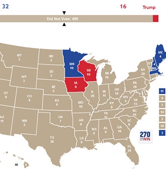 490 Electoral Votes.