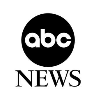 ABC in white font with a black circle behind it and NEWS underneath