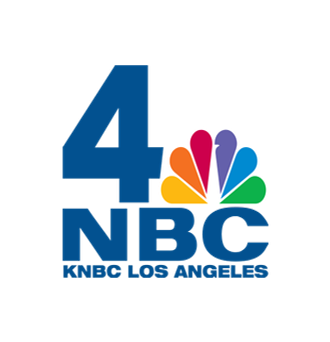 KNBC Los Angeles. Blue Logo.